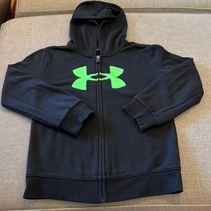 Boys Full Zip Under Armour Sweatshirt - Size 7